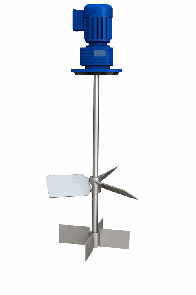AHM Group industrial agitator for large vessels with flange or plate mounted drive