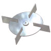 High-efficiency disperser impeller