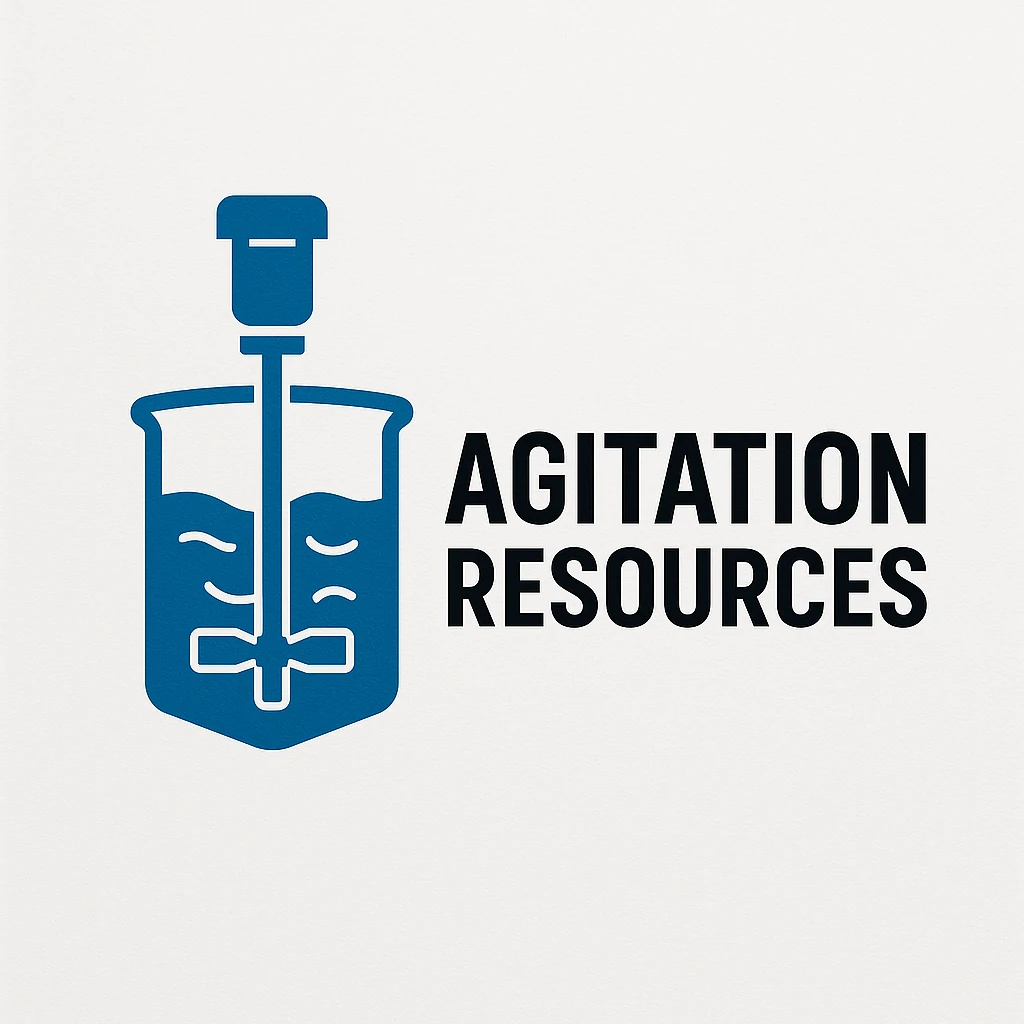 Agitation Resources logo with industrial mixer symbol