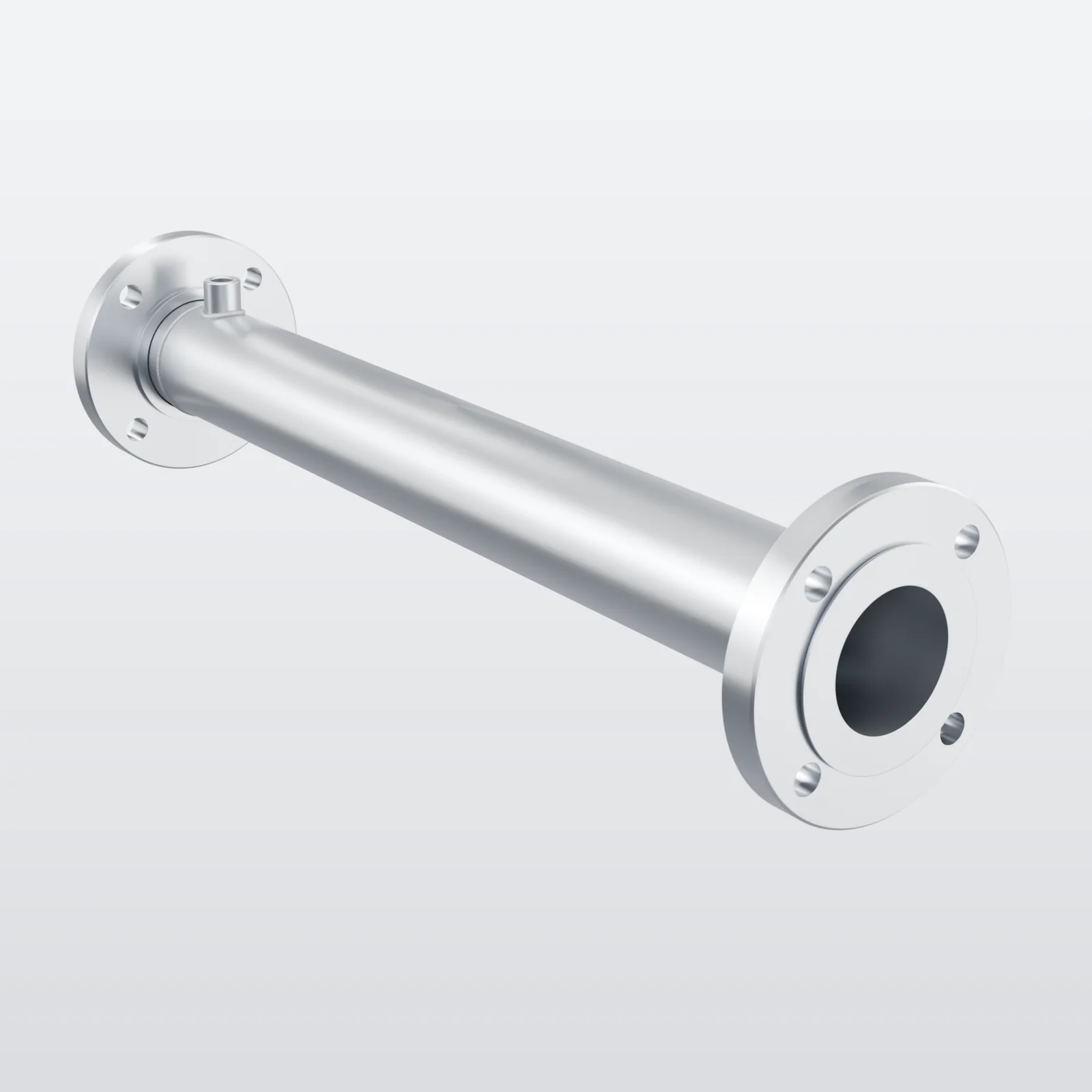 ALI static inline mixer — primary CAD view