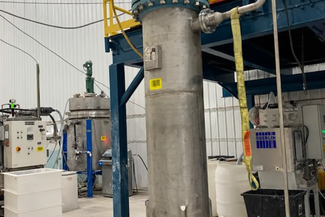 pressurized-tank-agitator-installation